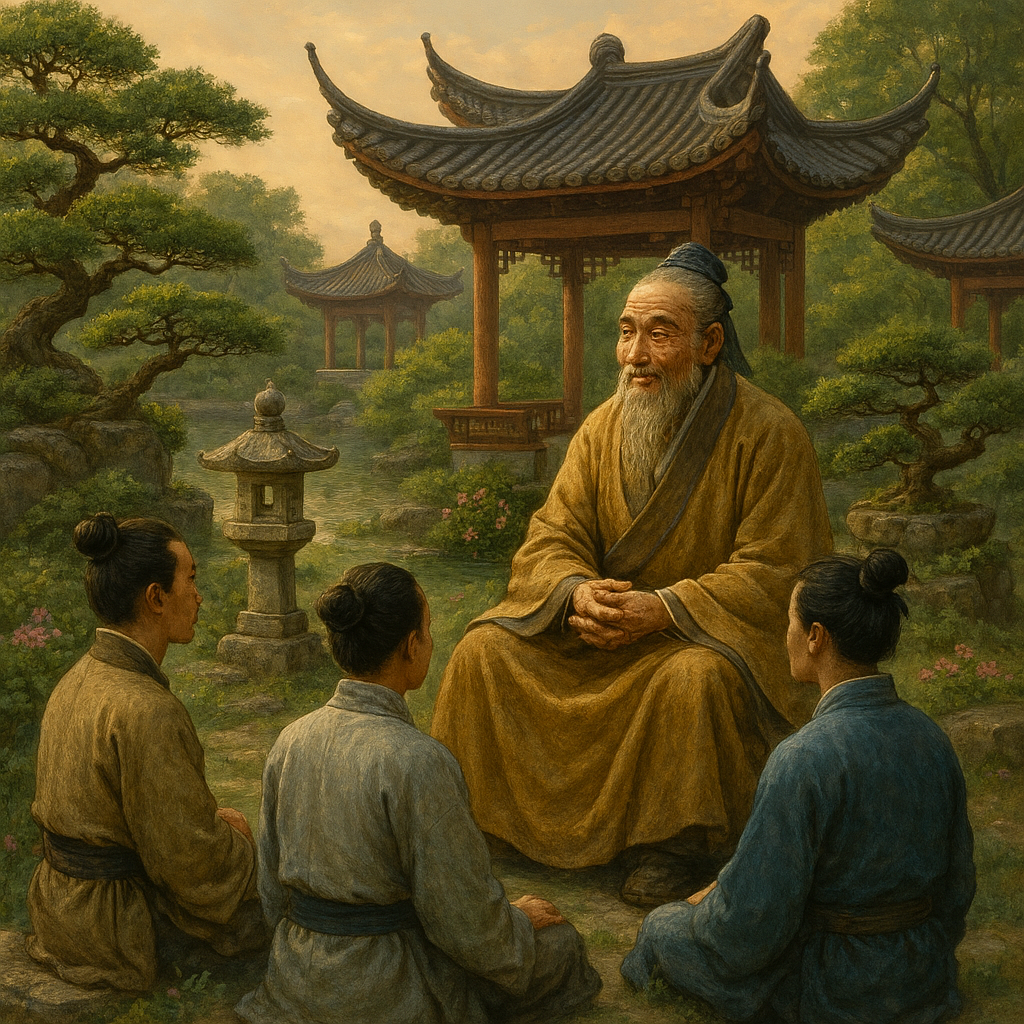 Konfuzius (traditionell 551 v. Chr. – 479 v. Chr.) war ein chinesischer Philosoph, dessen Lehren die Kultur und Gesellschaft Ostasiens über Jahrtausende hinweg maßgeblich geprägt haben.